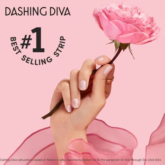DASHING DIVA Mini LED Lamp + 22 Pc Gel Strips in ‘Luxe Expensive Ombré Glaze’ - Picture 8 of 11